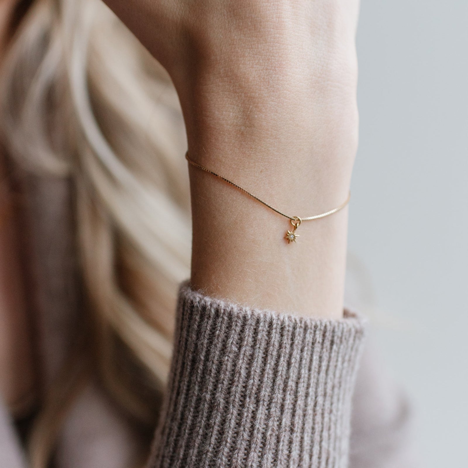 14K SOLID GOLD - BELIEVE STELLAR NAMESAKE CHARM - DIAMOND - SO PRETTY CARA COTTER