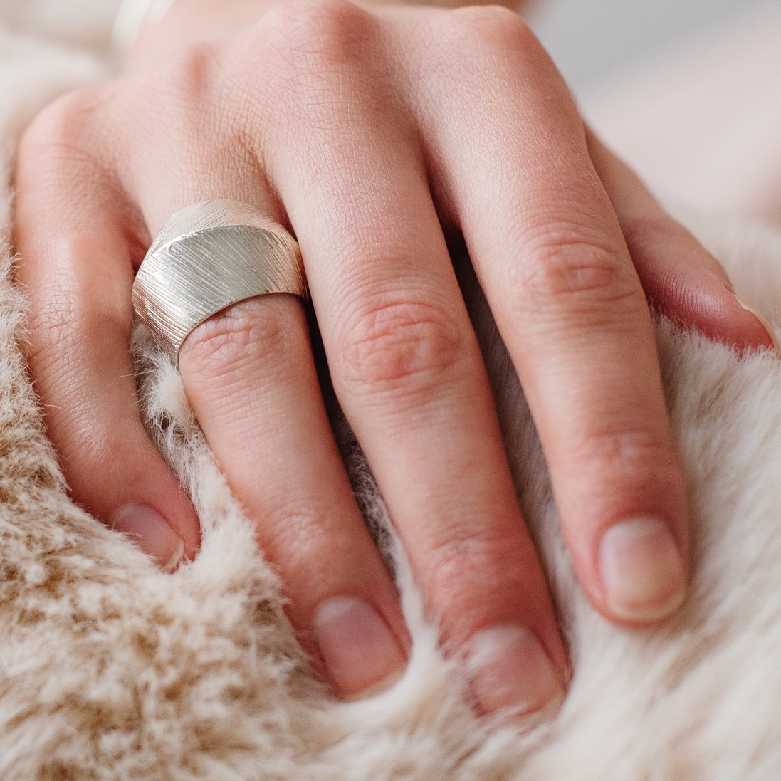 BRAVE RING - SILVER - SO PRETTY CARA COTTER