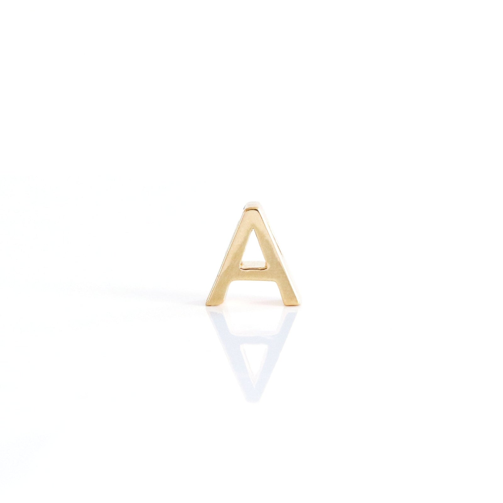 CHARMED INITAL - A - GOLD OR SILVER - SO PRETTY CARA COTTER