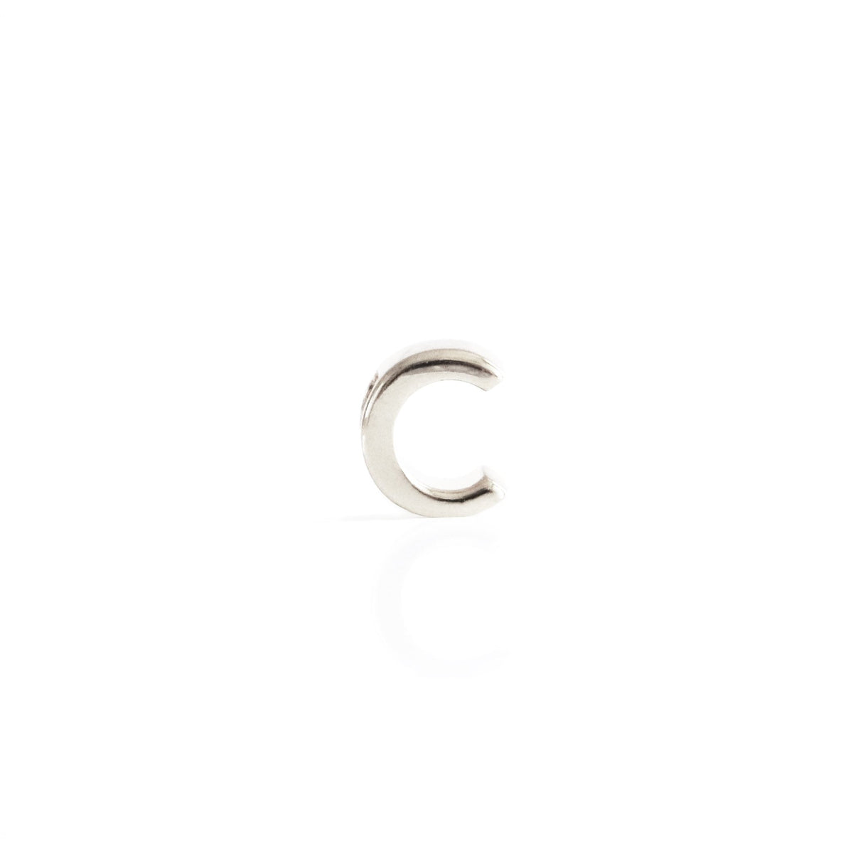 CHARMED INITIAL - C - GOLD OR SILVER - SO PRETTY CARA COTTER