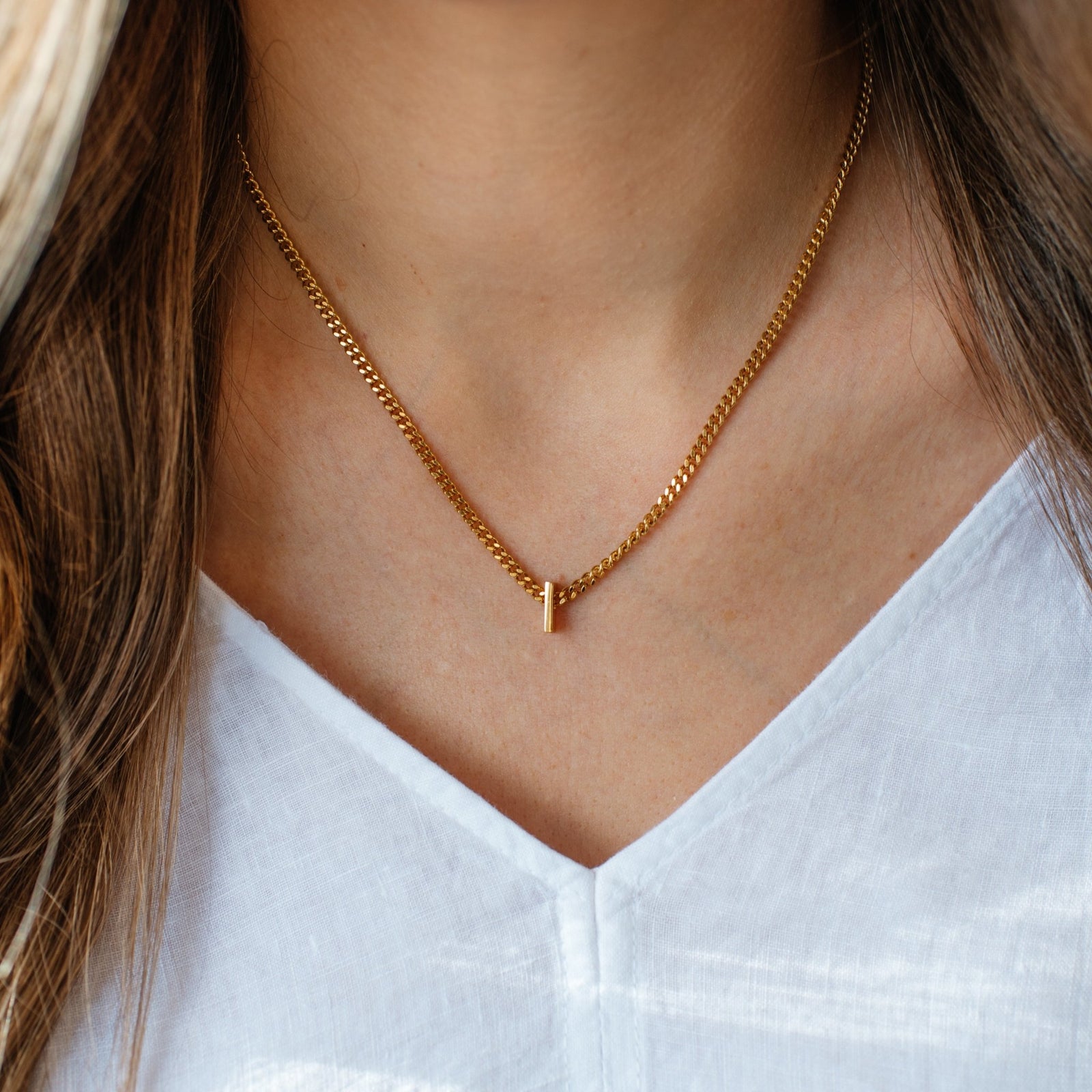 CHARMED INITIAL - I - GOLD OR SILVER - SO PRETTY CARA COTTER