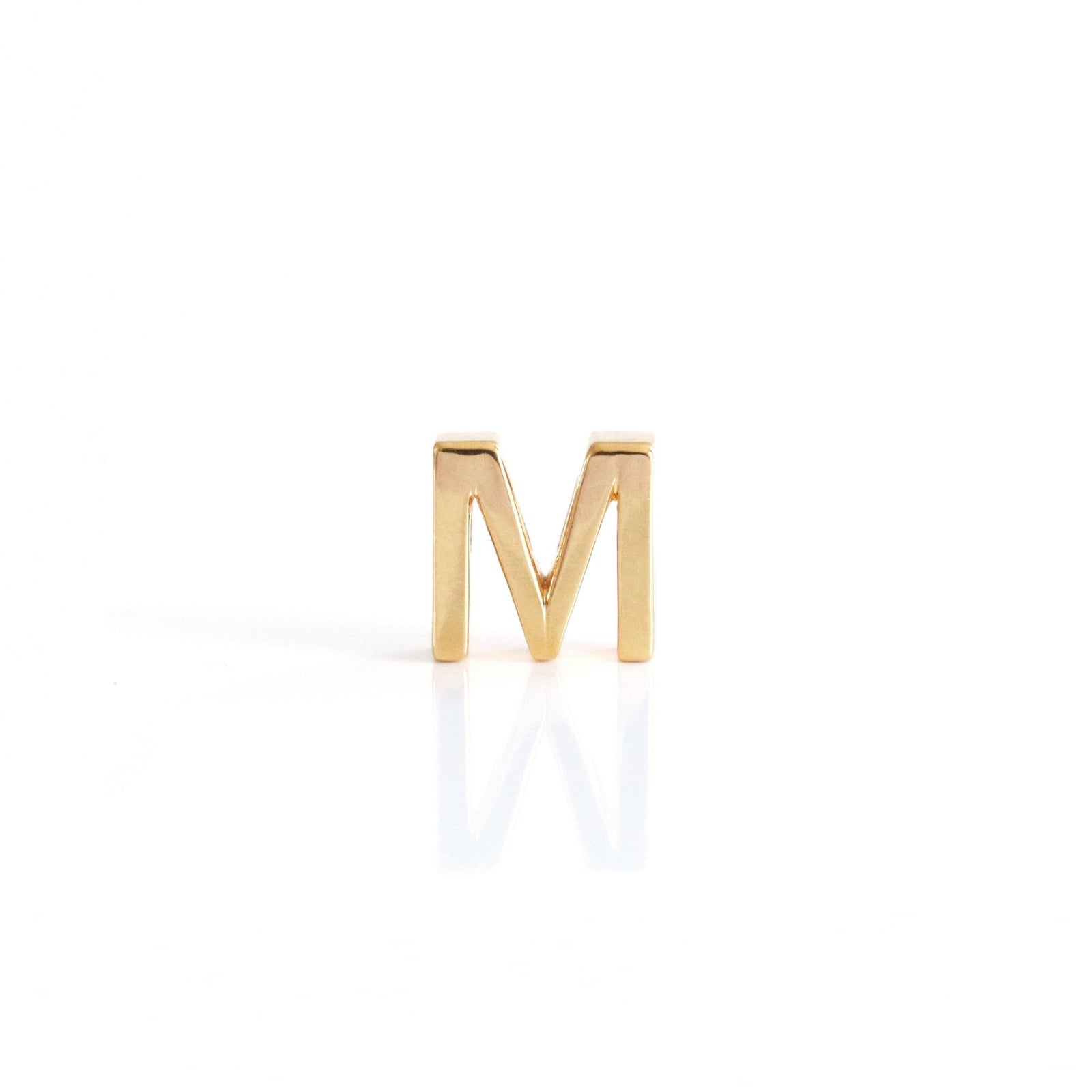 CHARMED INITIAL - M - GOLD OR SILVER - SO PRETTY CARA COTTER