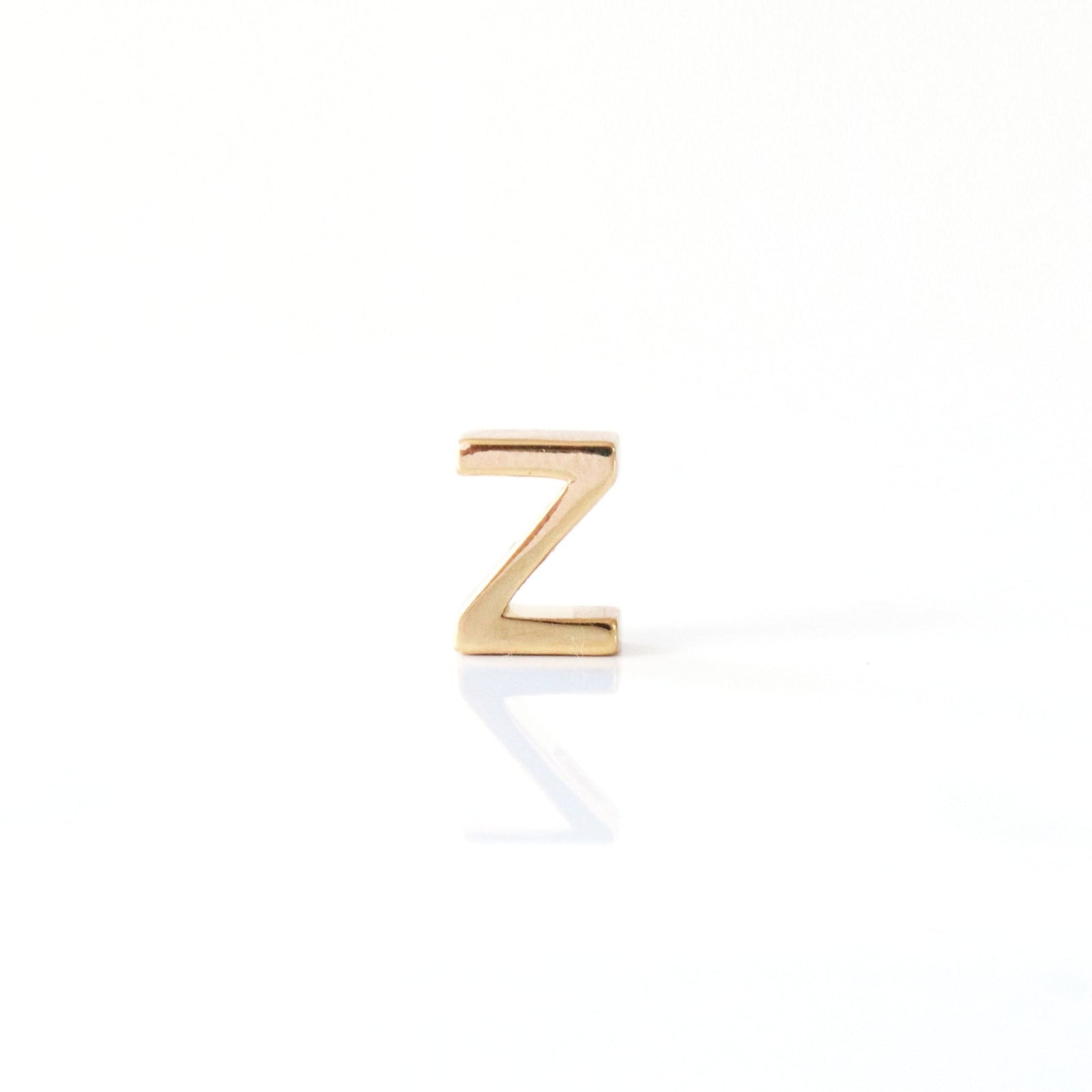 CHARMED INITIAL - Z - GOLD OR SILVER - SO PRETTY CARA COTTER