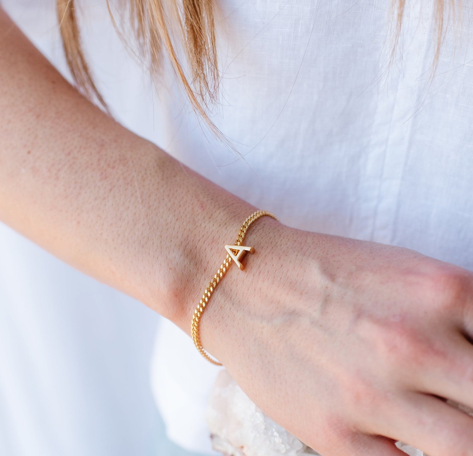 NOTABLE CABLE LINK BRACELET - GOLD OR SILVER - SO PRETTY CARA COTTER