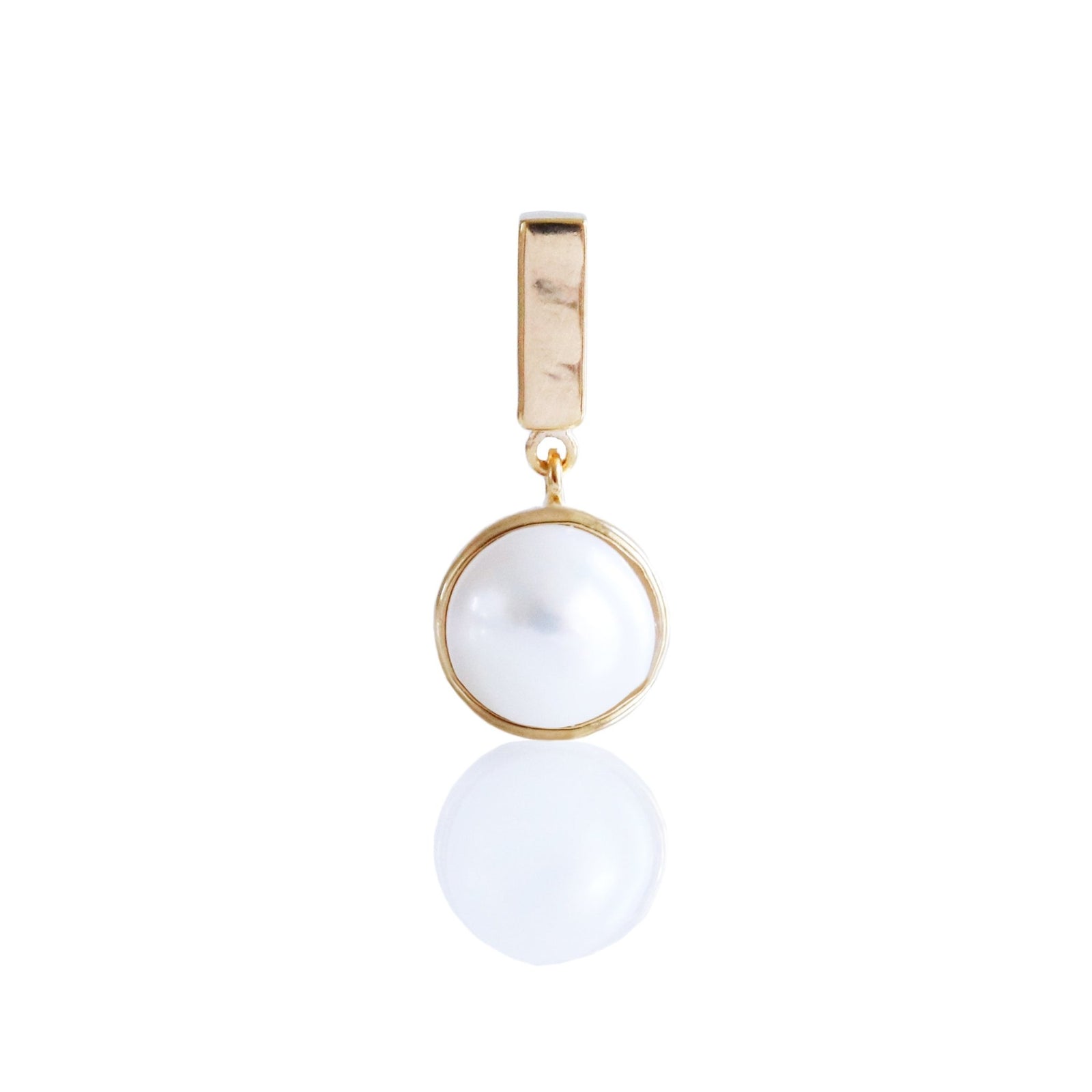 CHARMED PEARL DROP - GOLD OR SILVER - SO PRETTY CARA COTTER