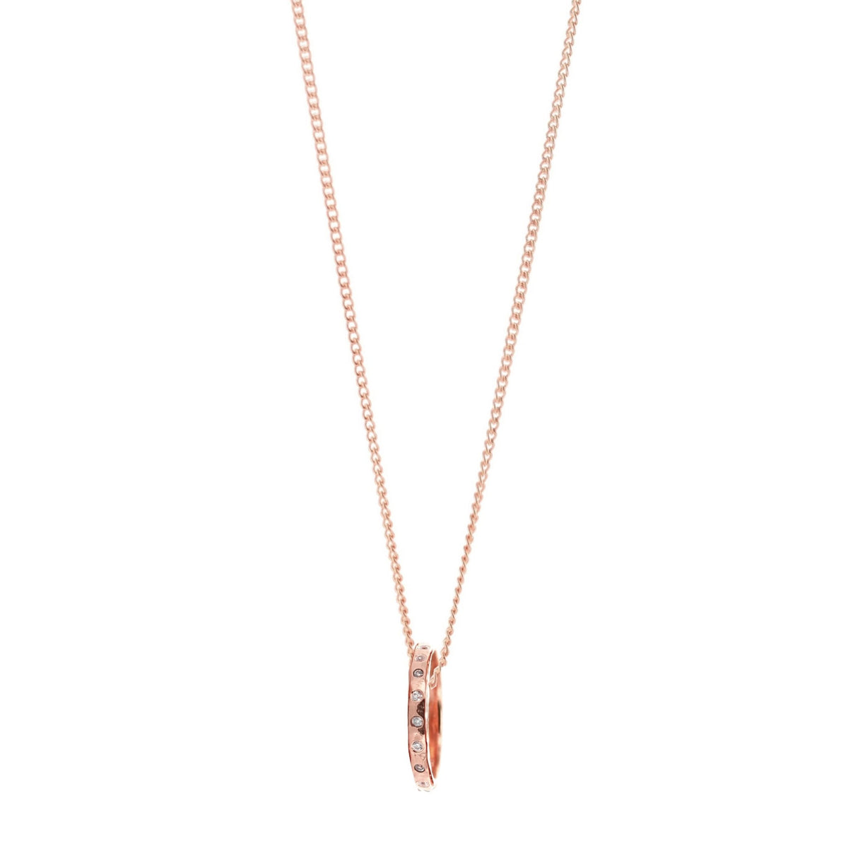 CHARMING 18-20&quot; NECKLACE ROSE GOLD - SO PRETTY CARA COTTER