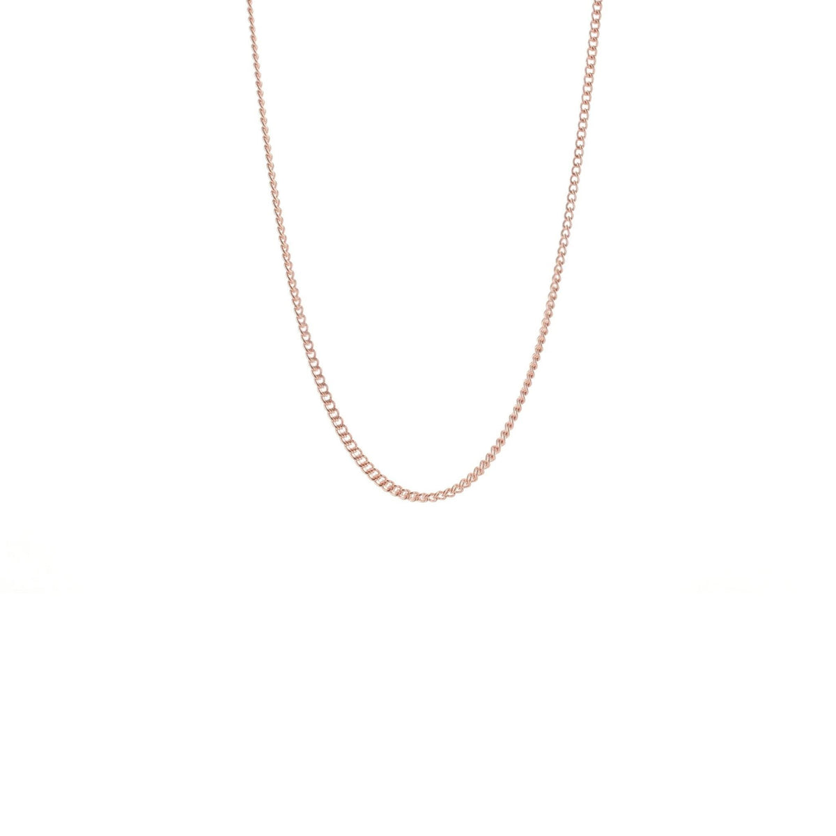 Pink on sale gold chain