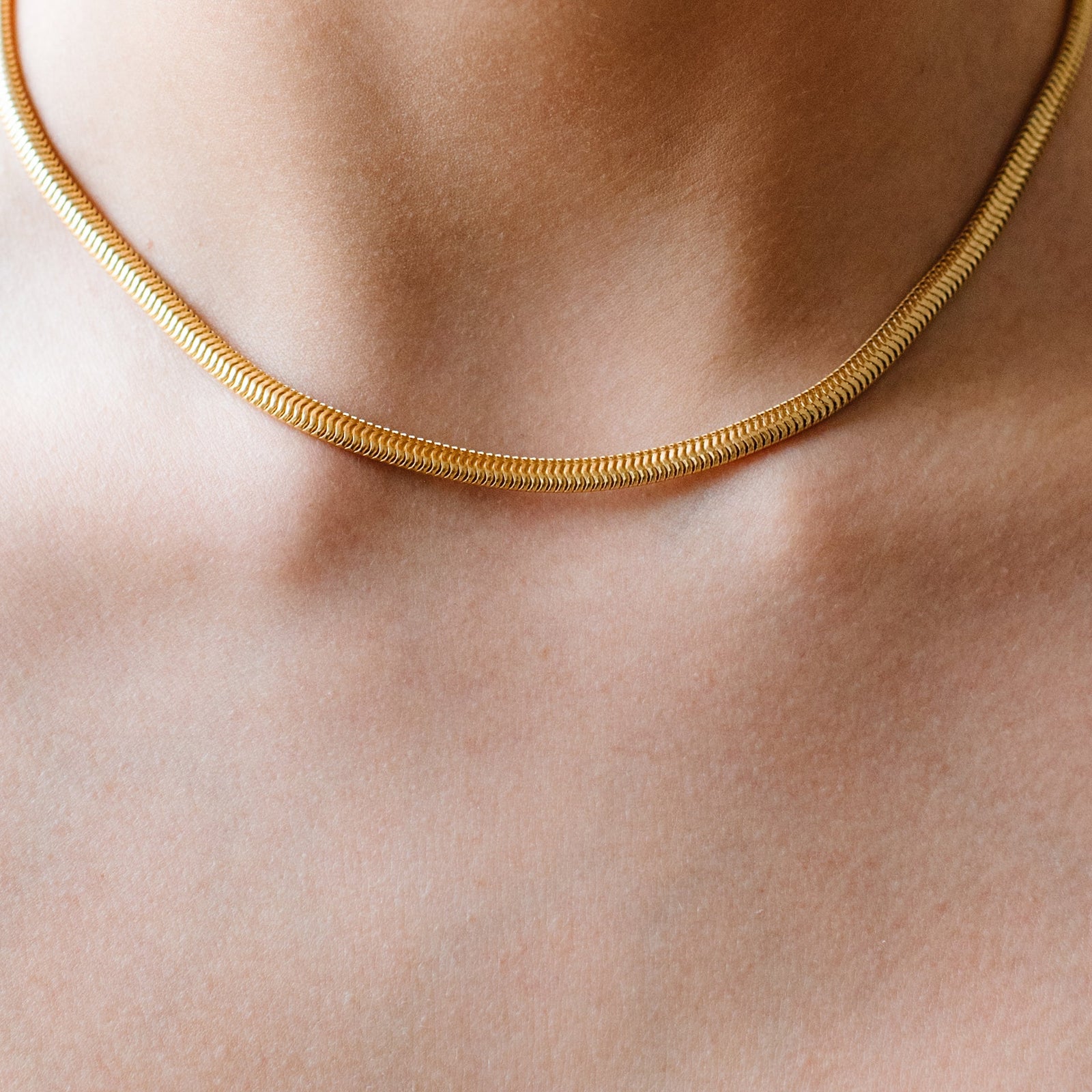 FEARLESS COBRA NECKLACE - GOLD - SO PRETTY CARA COTTER