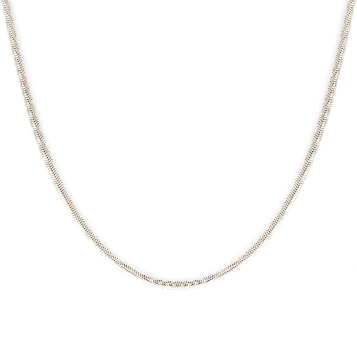 FEARLESS COBRA NECKLACE - SILVER - SO PRETTY CARA COTTER