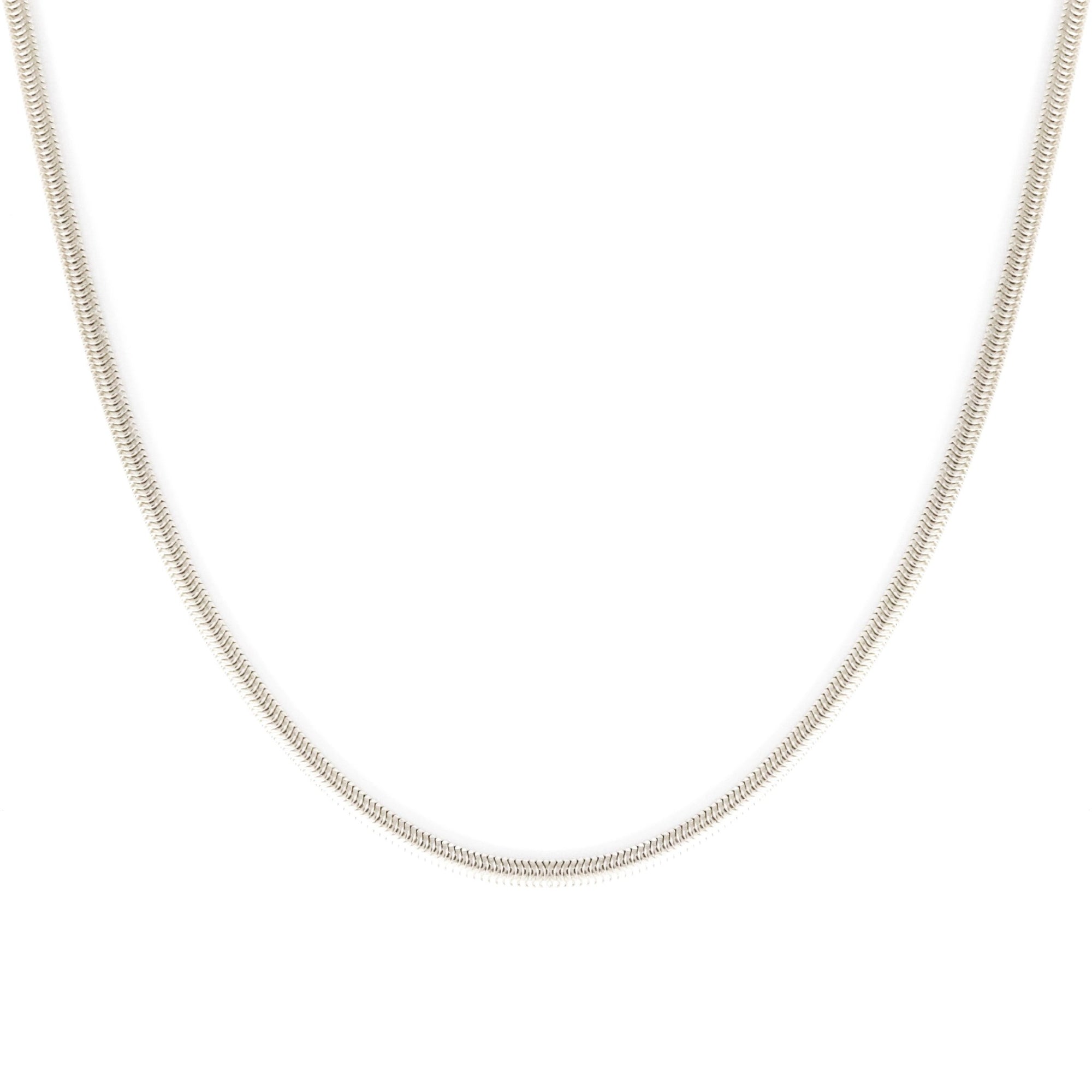 FEARLESS COBRA NECKLACE - SILVER - SO PRETTY CARA COTTER