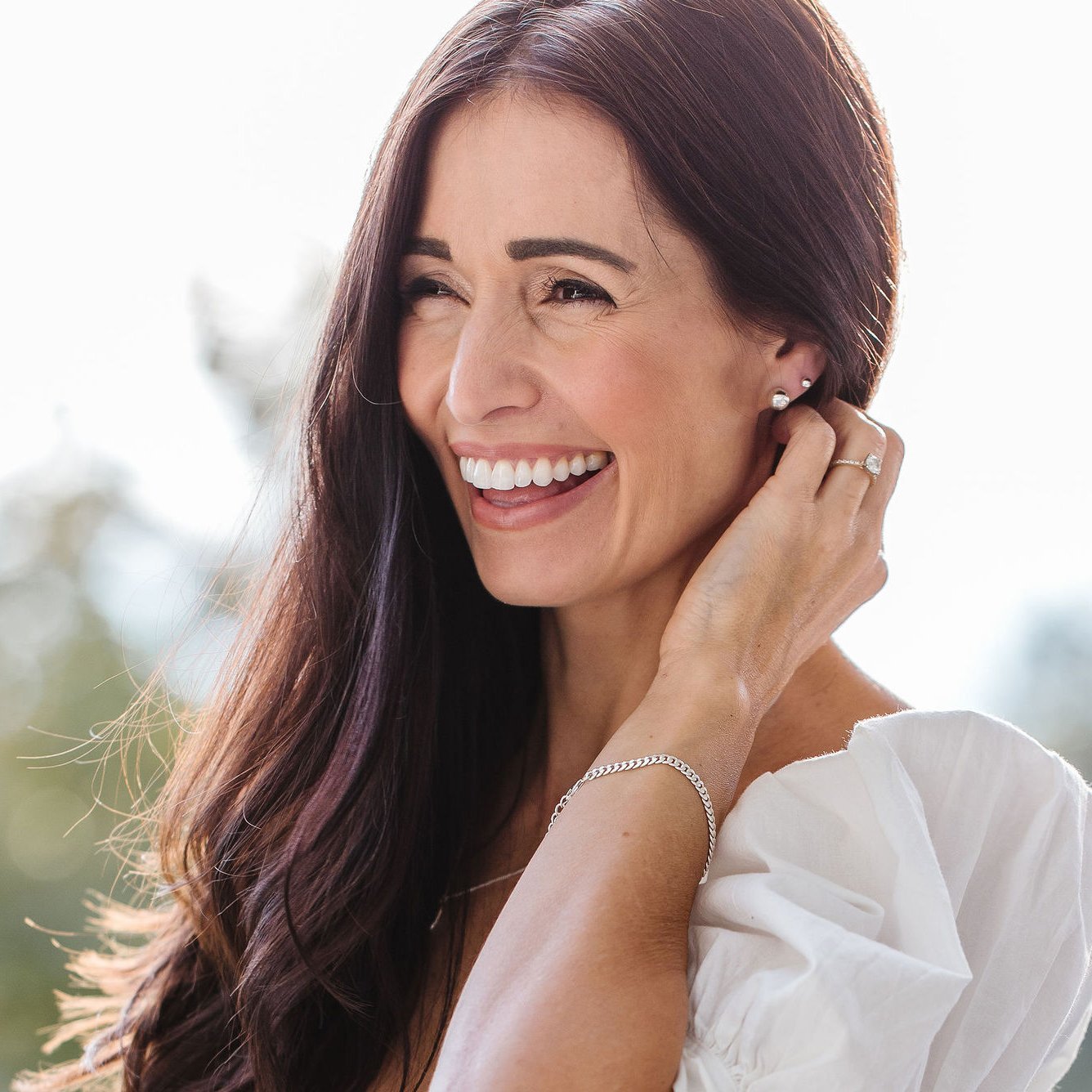 FRAICHE INSPIRE CABLE LINK BRACELET - SILVER - SO PRETTY CARA COTTER