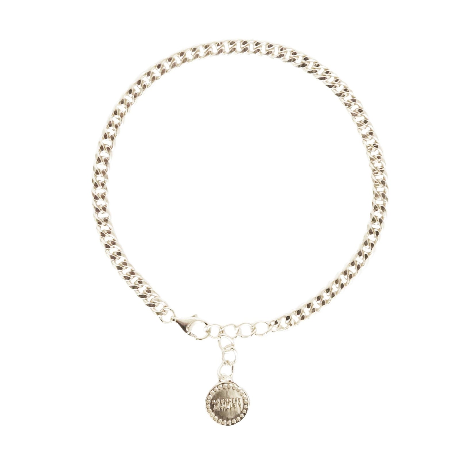 FRAICHE INSPIRE CABLE LINK BRACELET - SILVER - SO PRETTY CARA COTTER