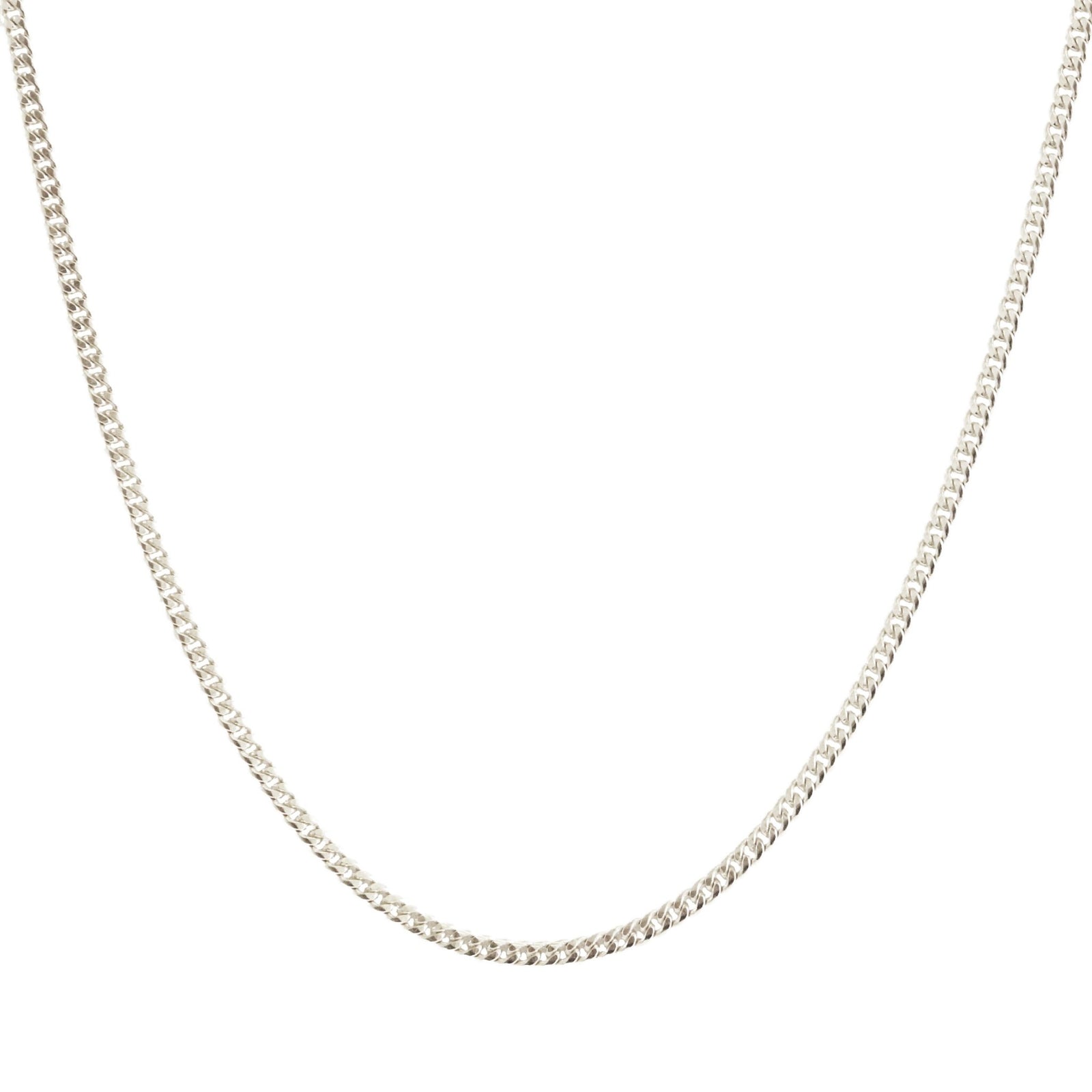 FRAICHE INSPIRE CABLE LINK NECKLACE - SILVER - SO PRETTY CARA COTTER