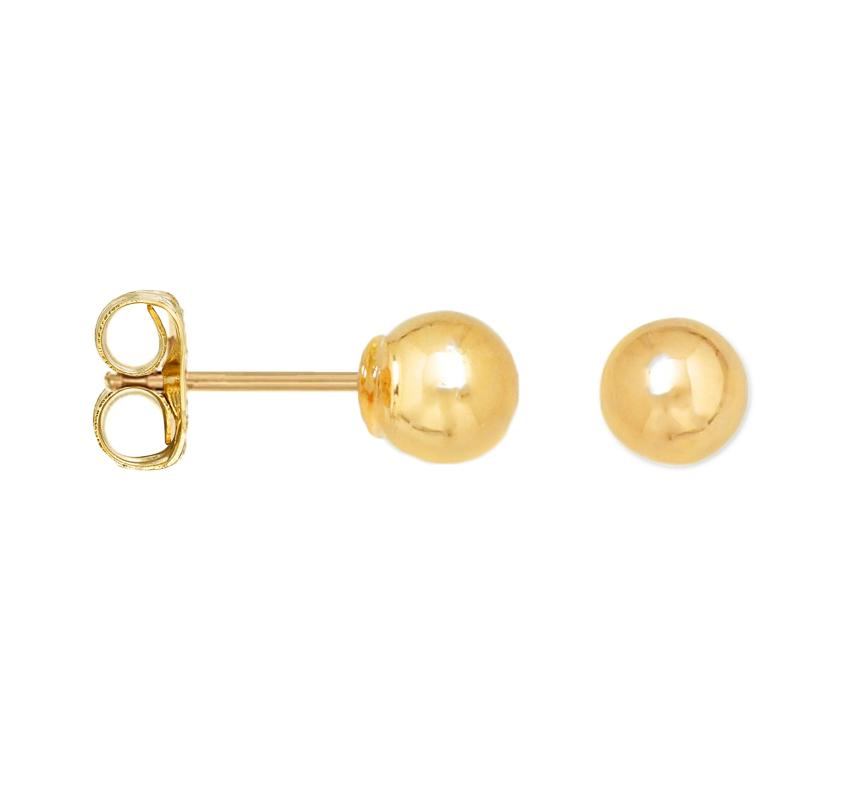 FRAICHE INSPIRE GLOBE STUDS - GOLD - SO PRETTY CARA COTTER