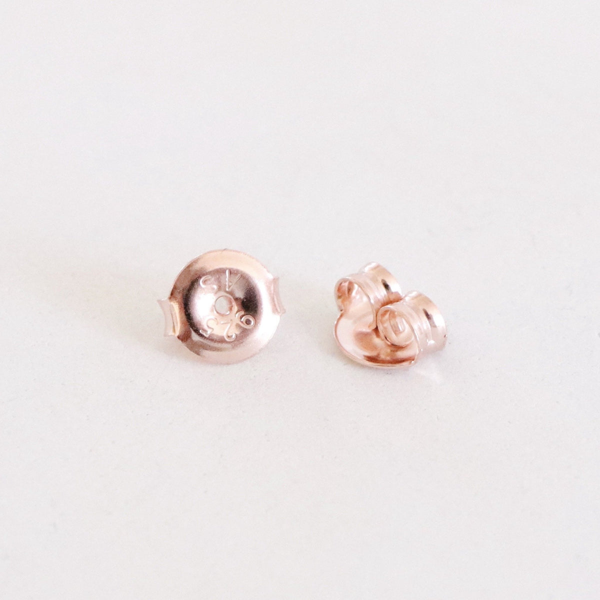 FRAICHE INSPIRE HOOP EARRINGS - CUBIC ZIRCONIA &amp; ROSE GOLD - SO PRETTY CARA COTTER