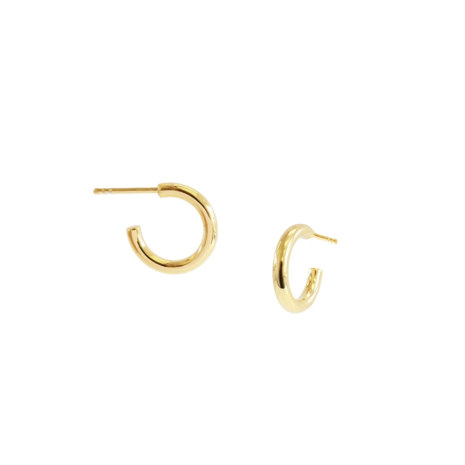 FRAICHE INSPIRE MINI CYLINDER HOOPS - GOLD - SO PRETTY CARA COTTER