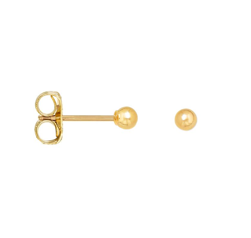 FRAICHE INSPIRE MINI GLOBE STUDS - GOLD - SO PRETTY CARA COTTER