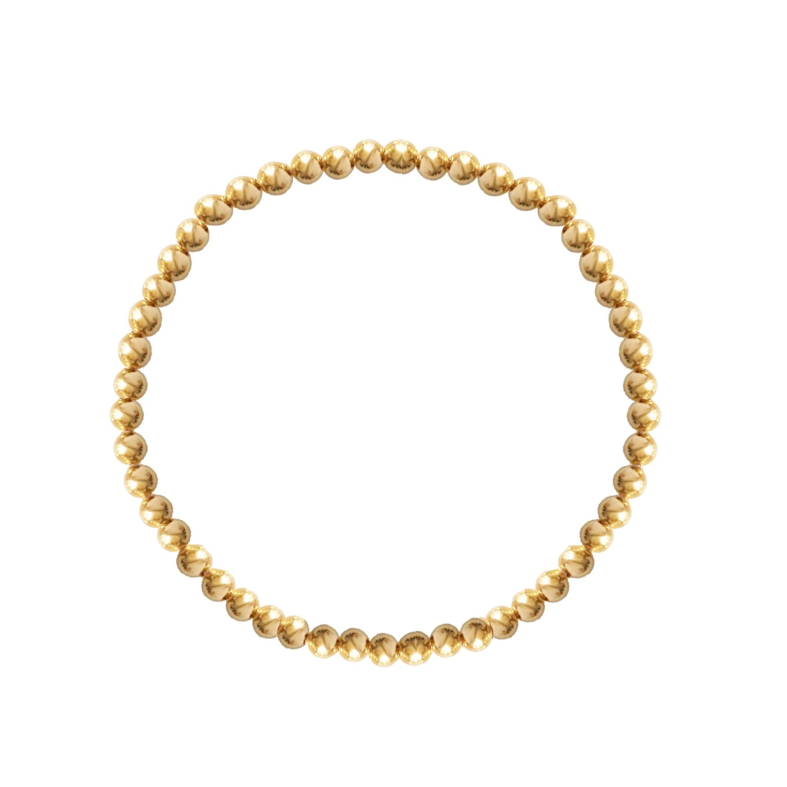 FRAICHE INSPIRE STRETCH BRACELET - GOLD - SO PRETTY CARA COTTER