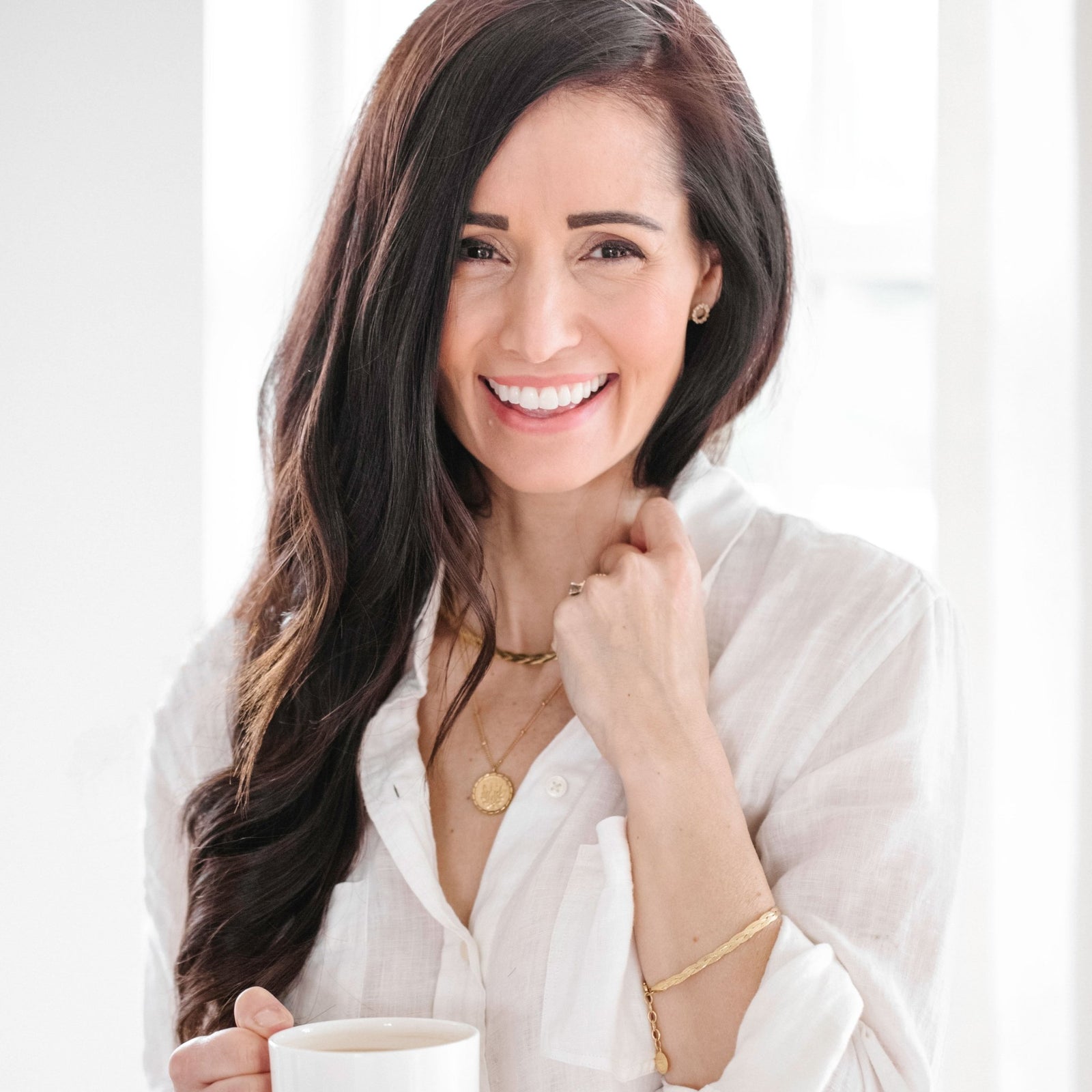 FRAICHE INSPIRE TOKEN PENDANT - SILVER - SO PRETTY CARA COTTER