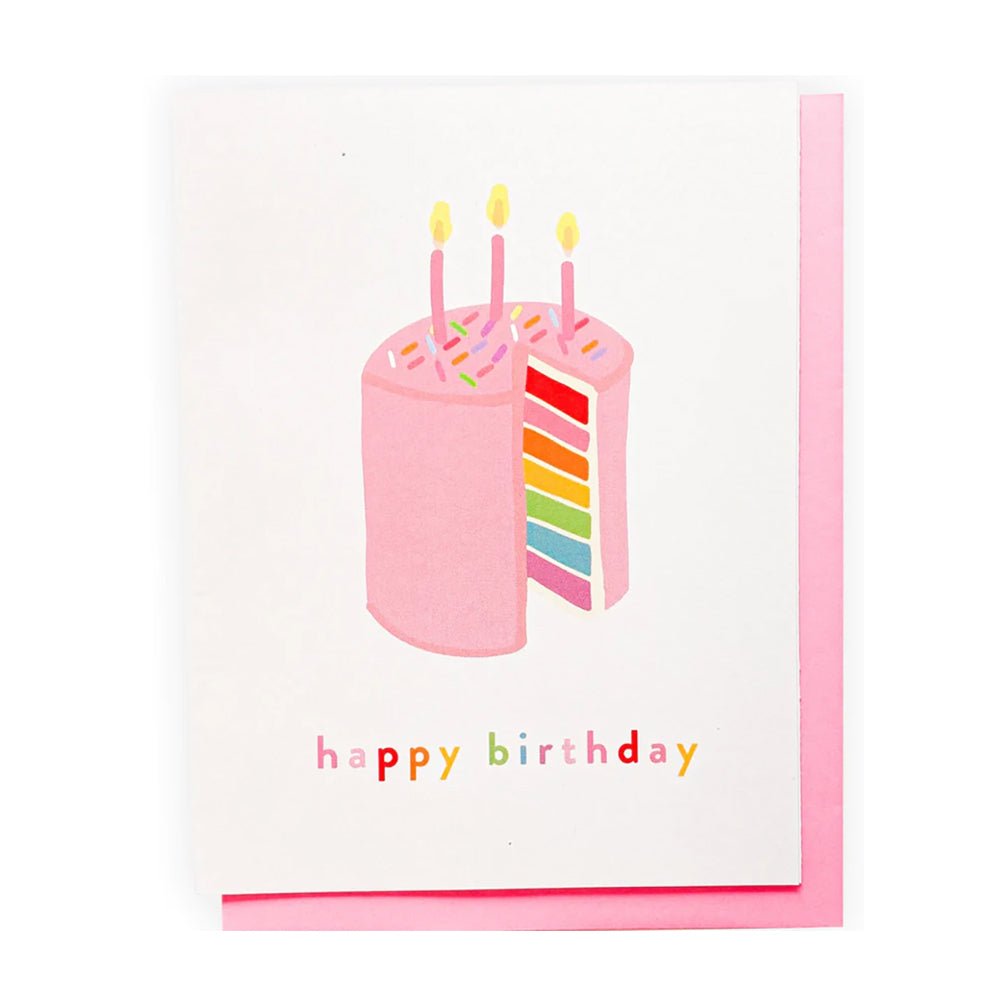Happy Birthday Cake, Greeting Card - SO PRETTY CARA COTTER