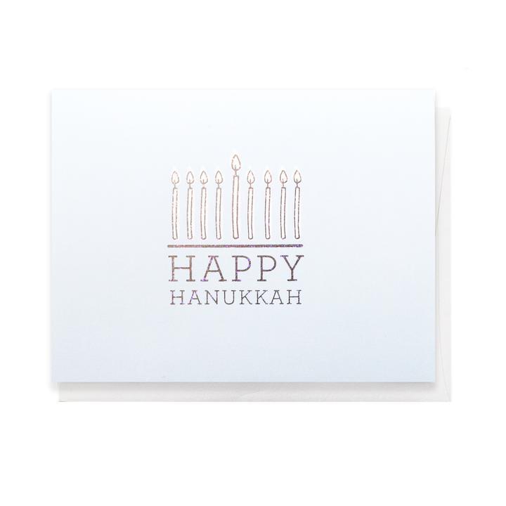 Happy Hanukkah, Greeting Card - SO PRETTY CARA COTTER