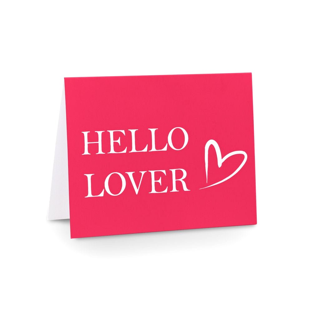 Hello Lover Valentine, Greeting Card - SO PRETTY CARA COTTER
