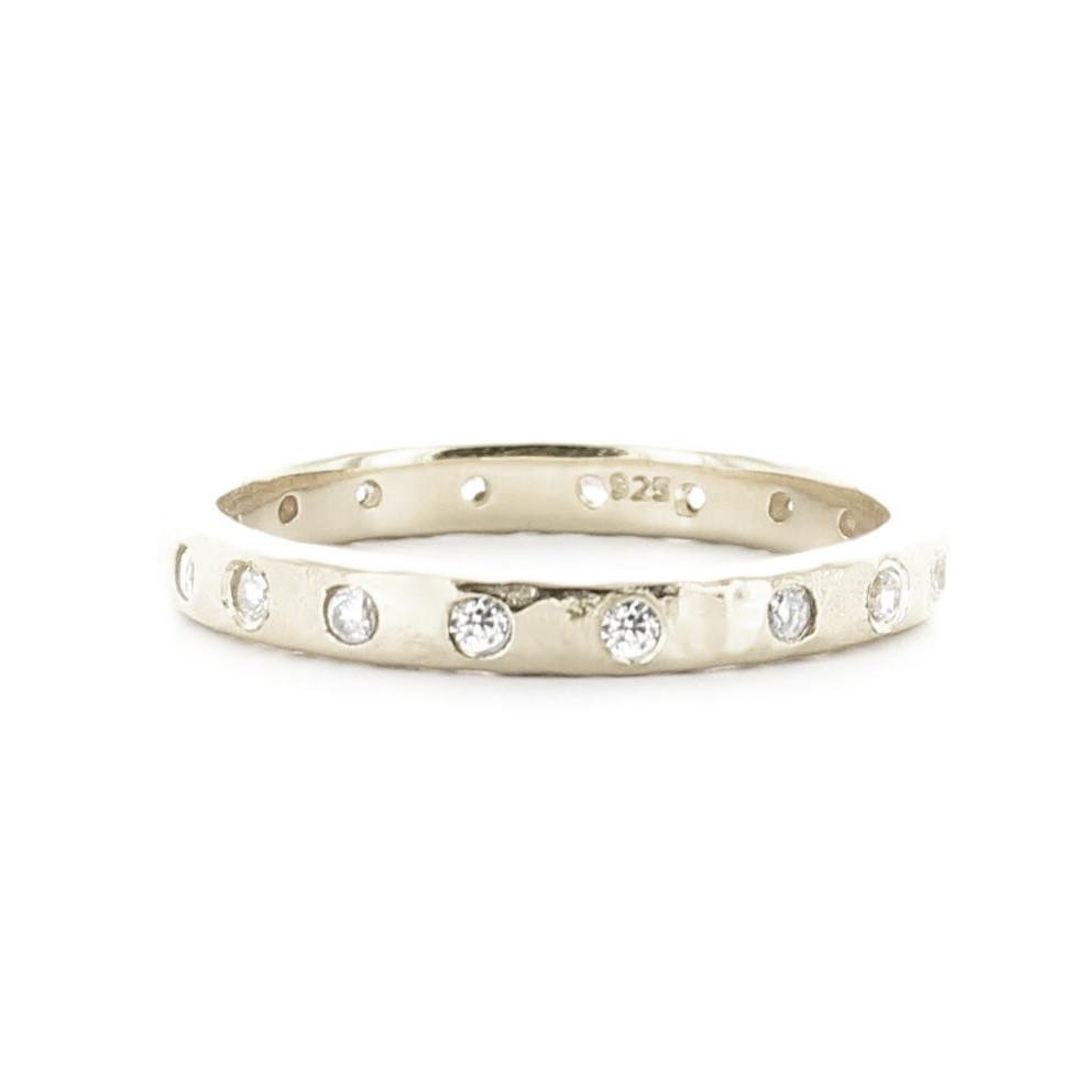 LOVE STACKING RING & PENDANT SILVER - SO PRETTY CARA COTTER