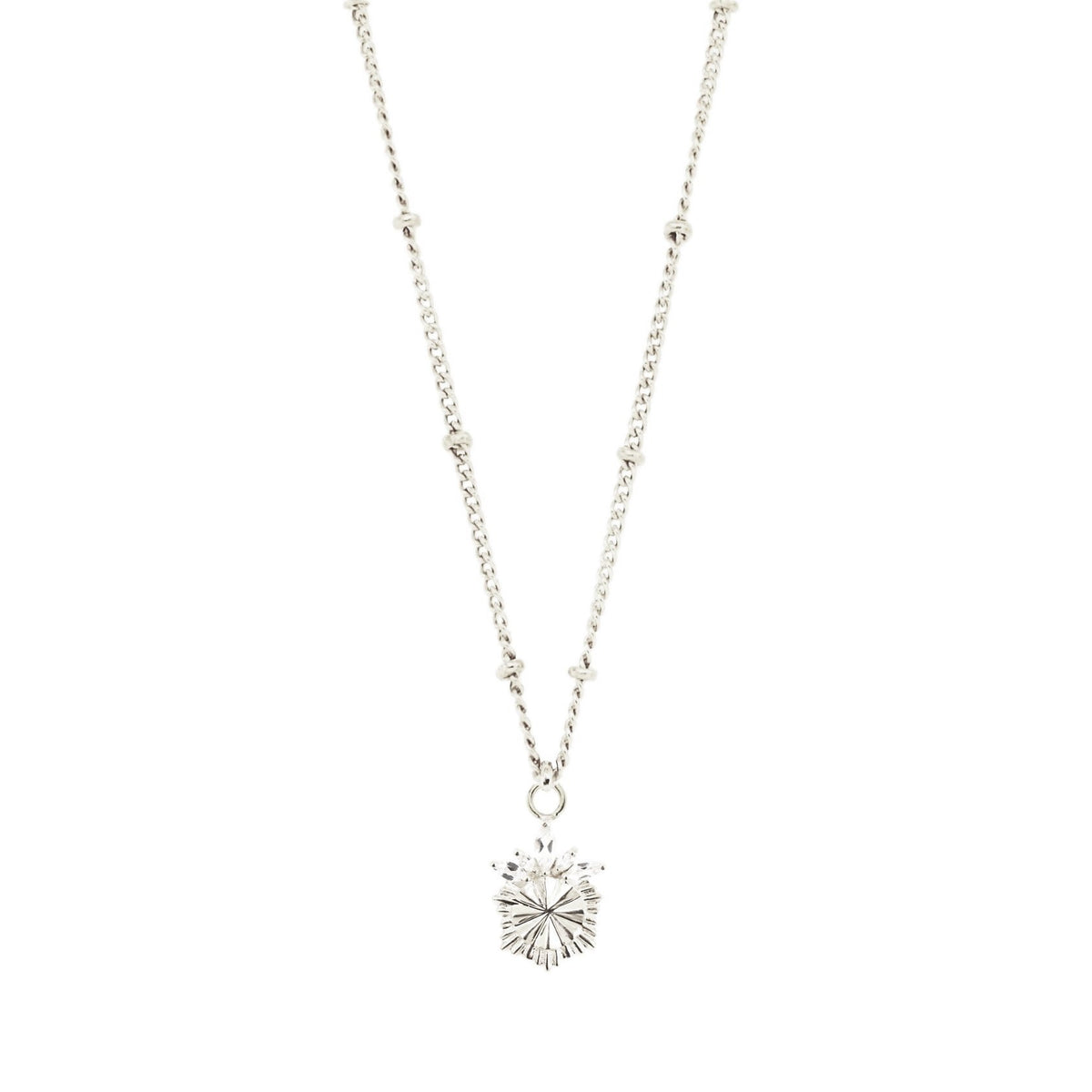 MINI BELIEVE SOLEIL ICON - CUBIC ZIRCONIA &amp; SILVER - SO PRETTY CARA COTTER