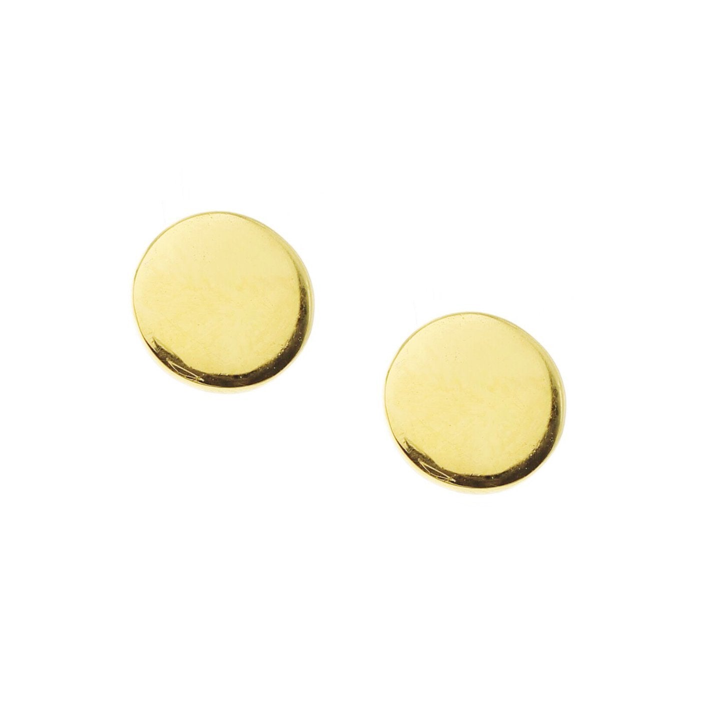 MINI POISE CIRCLE STUDS - GOLD - SO PRETTY CARA COTTER