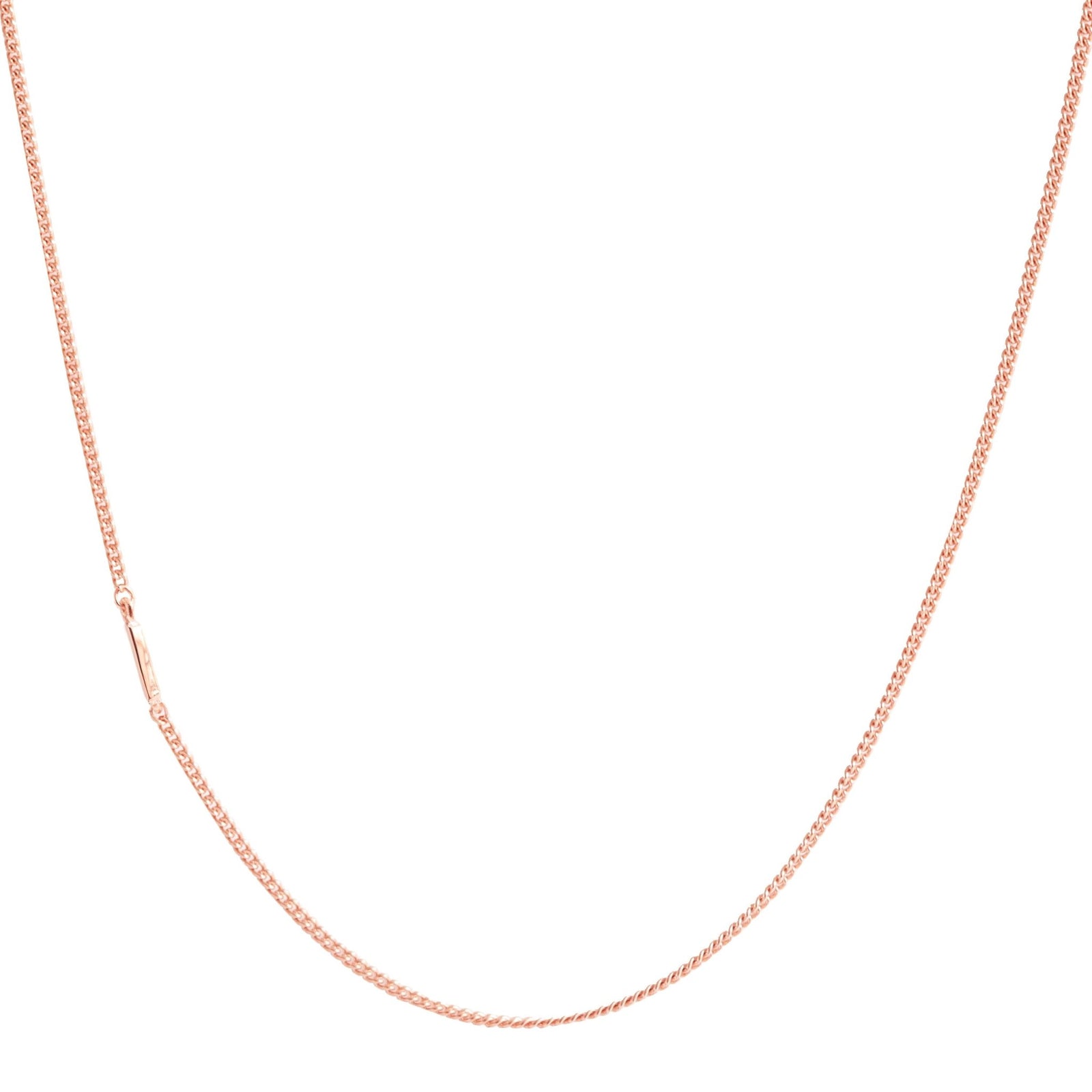 NOTABLE OFFSET INITIAL NECKLACE - I - GOLD, ROSE GOLD, OR SILVER - SO PRETTY CARA COTTER