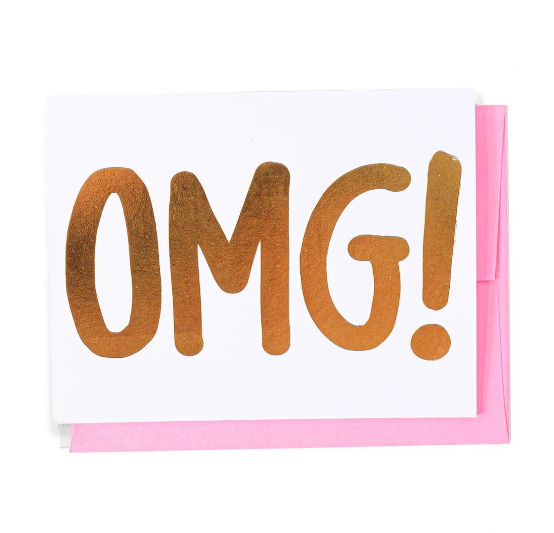 OMG!, Greeting Card - SO PRETTY CARA COTTER