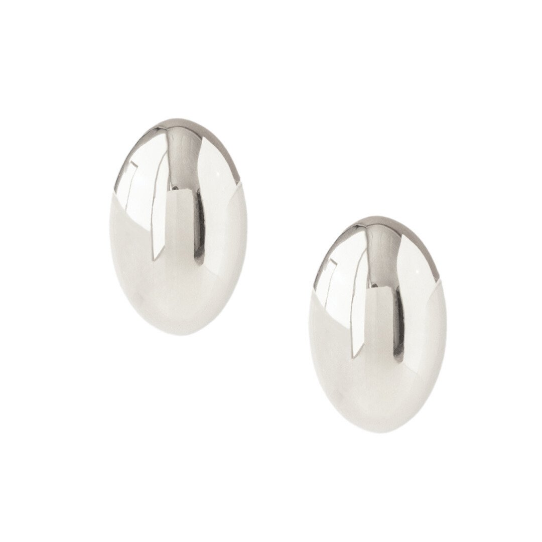 POISE DOME STUDS - SILVER - SO PRETTY CARA COTTER
