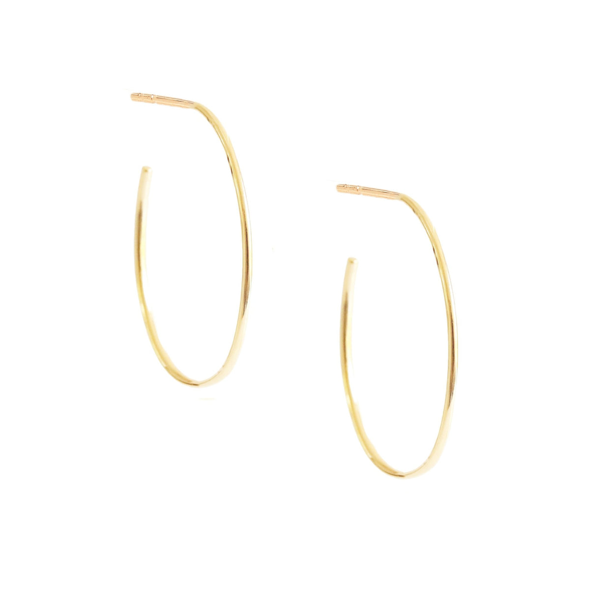 POISE HOOPS - GOLD - SO PRETTY CARA COTTER
