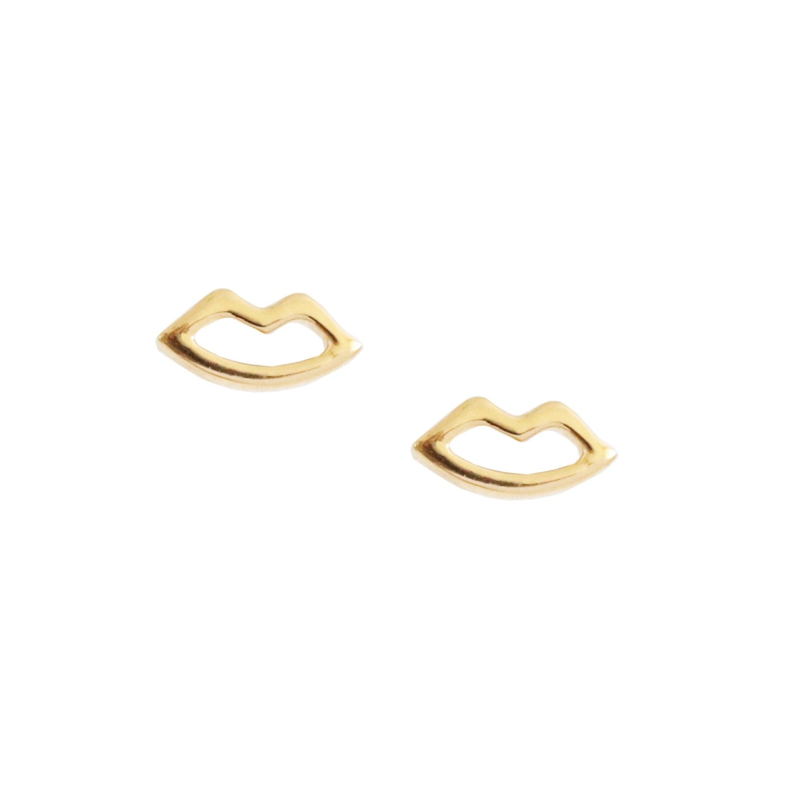 POISE KISS STUDS - GOLD - SO PRETTY CARA COTTER
