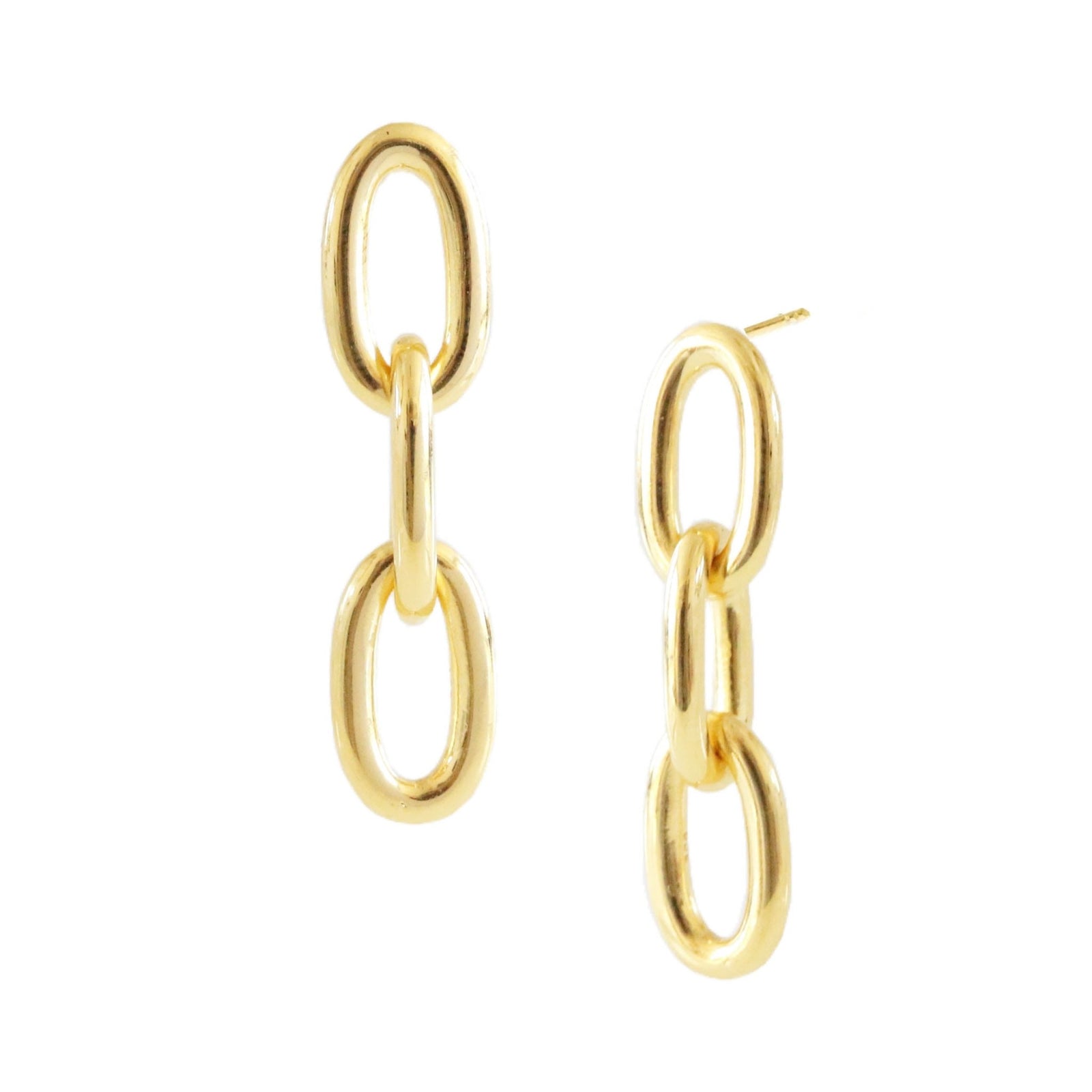 POISE OVAL TRIO HOOPS - GOLD - SHIP NOV 1st - SO PRETTY CARA COTTER