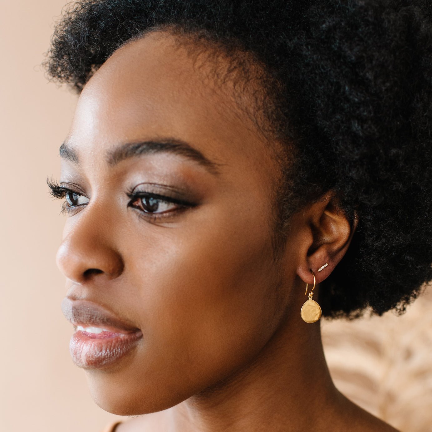 POISE TEARDROP EARRINGS - SILVER - SO PRETTY CARA COTTER