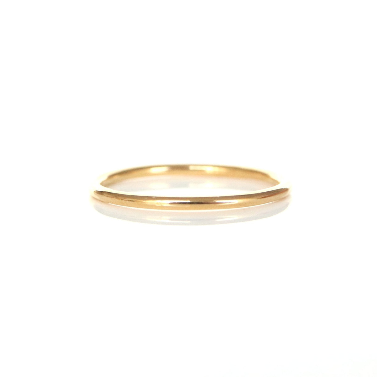 POISE THIN BAND RING - 14K SOLID GOLD - SO PRETTY CARA COTTER