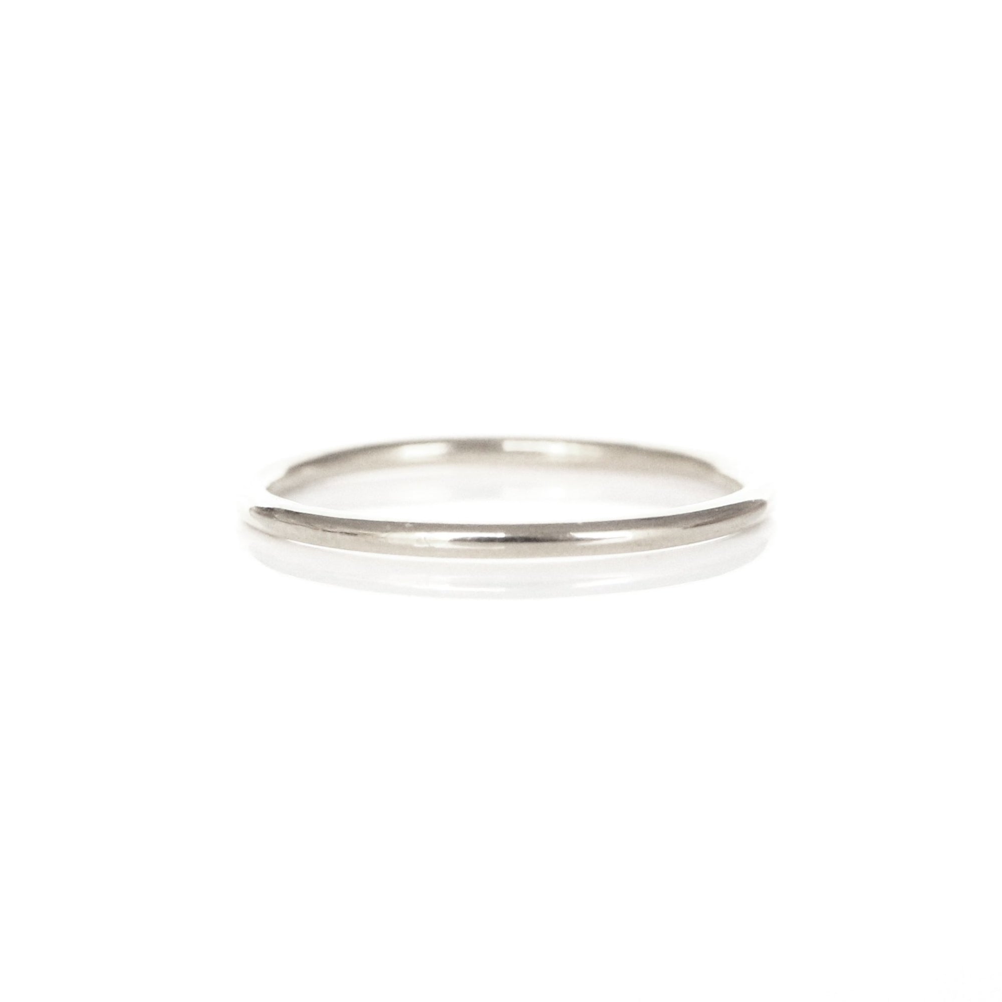 POISE THIN BAND RING - SILVER - SO PRETTY CARA COTTER